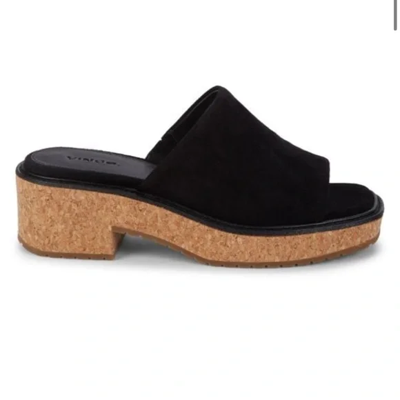 ❌ SOLD ❌ Vince Maddy-B Suede Sandals - Picture 2 of 6